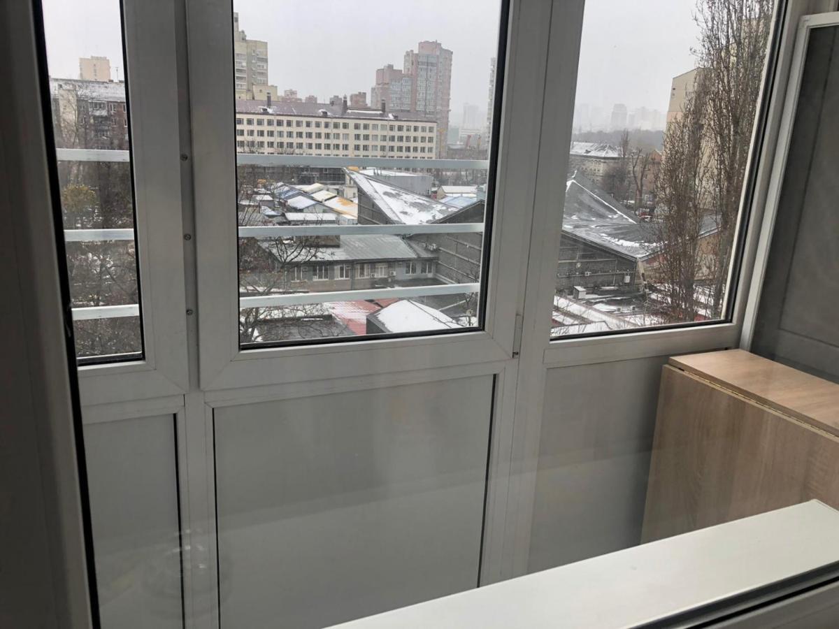 Апартаменты Дворец Украины С Круглой Кроватью Kiev Exteriör bild